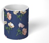Mok - Koffiemok - Vintage - Bloemen - Bohemian - Patronen - Mokken - 350 ML - Beker - Koffiemokken - Theemok