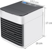 Mini airco Makkelijk verplaatsbaar en snel verkoelend - ventilator- usb- stil