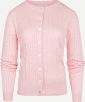 Steppin' Out Vrouwen  Steppin' Out Lente/Zomer 2022  Kelly Cardigan Vrouwen - Regular Fit -  - Roze (M) Roze  Maat: M