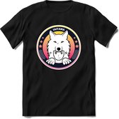 Saitama Logo T-Shirt | Saitama Inu Wolfpack Crypto Ethereum kleding Kado Heren / Dames | Perfect Cryptocurrency Munt Cadeau Shirt Maat XXL