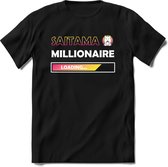 Saitama Millionare Loading T-Shirt | Saitama Inu Wolfpack Crypto Ethereum kleding Kado Heren / Dames | Perfect Cryptocurrency Munt Cadeau Shirt Maat 3XL