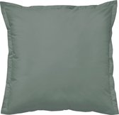 Cinderella - Kussenslopen met rits - Satijn - 80x80 cm - Green - Set van 2