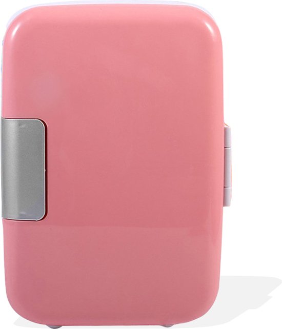 Koelkast kopen: Mini Makeup Koelkast Roze - Skincare Fridge - 4 Liter - Skincare Organizer - Mini Koelkasten - Mini Koelkast Barmodel