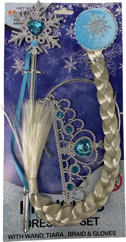 Ensemble d'accessoires de princesse - Baguette magique avec ruban