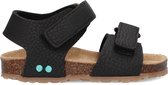 Sandales pour femmes Bunnies JR Bas Beach Garçons - Zwart - Cuir - Fermetures velcro