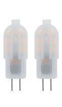 Diolamp 12V LED G4 - 2W (18W) - Warm Wit Licht - Niet Dimbaar - 2 stuks
