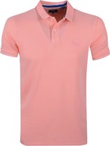 Superdry - Heren Polo - Organic Cotton - Vintage Destroy - Antique Peach