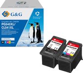 G&G Huismerk Inktcartridge Alternatief voor Canon PG-540XL/CL-541XL-Multipack-Hoge Capaciteit