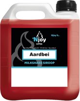 NJOY | Shakesiroop | Aardbei | 2 liter