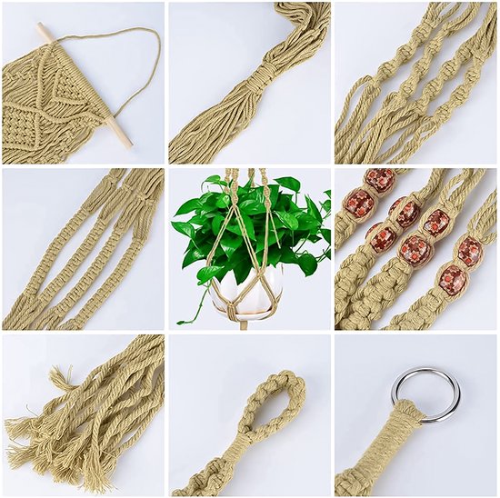 Macramé plantenhanger online bestellen via . Bijzonder en uniek
