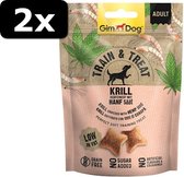 2x GIMDOG TRAIN&TREAT KRILL 125GR