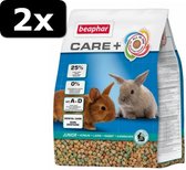 2x CARE+ KONIJN JUNIOR 1,5KG