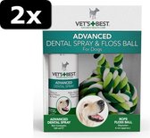 2x VETS BEST DENTAL SPRAY+FLOSS KIT