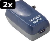 2x HI-TECH LUCHTPOMP 6200CC