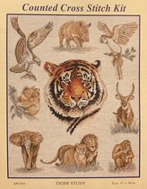 borduurpakket APC904 collage, wildlife (collectors item!)