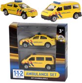 112 Ambulance + 2 vehicules