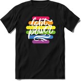 Lgbt power | Pride T-Shirt Heren - Dames - Unisex | LHBTI / LGBT / Gay / Homo / Lesbi |Cadeau Shirt | Grappige Love is Love Spreuken - Zinnen - Teksten Maat XL