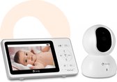 Lionelo Premium Babyphone 8.2 - Babyfoon - Bereik tot 300m - Zoom - Alarmsysteem - Nachtmodus
