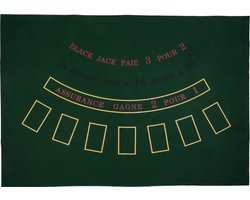 Black jack kleed, 130 x 90 cm