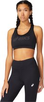 ASICS Logo Bra 2012B882-001, Vrouwen, Zwart, Sport Beha, maat: M