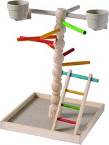 Keddoc Spiral Parrot Tabletop Stand L - Speelgoed voor dieren