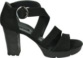 Paul Green 7942 - Volwassenen Sandalen met hak - Kleur: Zwart - Maat: 37.5