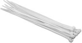 kabelbinders 4,7 x 380 mm wit 50 stuks