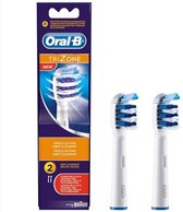 ORAL-B - Opzetborstels - TRIZONE - Elektrische tandenborstel borsteltjes - 2 PACK