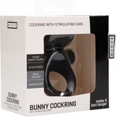 Bunny Cockring - Black - Cock Rings black