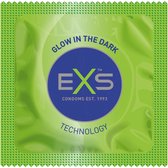 Exs Glow - 3 pack - Condoms natural latex-plain color