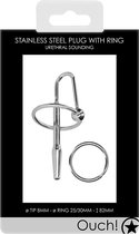 Urethral Sounding - Metal Plug - Urethral Toys silver