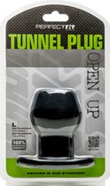Tunnel Plug - Large - Black - Butt Plugs & Anal Dildos black