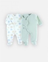 Noukie's - Pyjama 2 pack - Unie - Groen - 3 maand 62