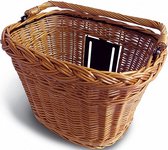 fietsmand Basimply Wicker rotan 32 liter bruin - 13078