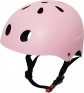 fietshelm junior polystyreen roze maat S
