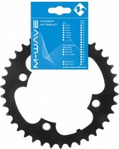 kettingblad e-bike 1/2 x 3/32 38T 104 mm zwart