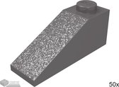 LEGO Dakpan 3x1, 4286 Donker blauwgrijs 50 stuks