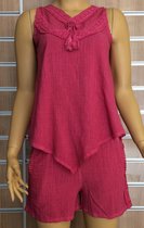 Aqautolia Woman Set, Shirt-Short set - Pink / XL