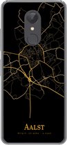 Telefoonhoesje Geschikt voor Xiaomi Geschikt voor Redmi 5 hoesje - Aalst - Kaart - Gold - Siliconen Telefoonhoesje Telefoonhoesje