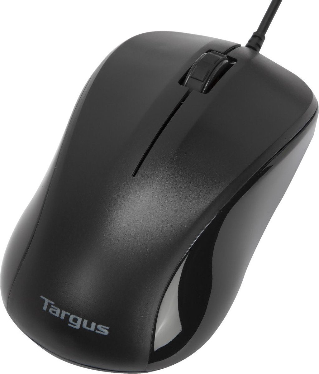 Targus Muis - 3 Knoppen/ USB / PS2 / Zwart