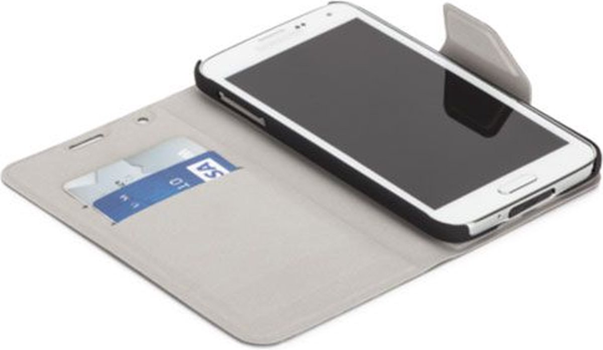 Case-Mate Slim Folio Hoesje w/ Barely There w/ Stand voor Samsung Galaxy S5 in zwart