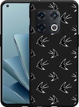 Coque OnePlus 10 Pro Hirondelles Zwart