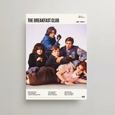 The Breakfast Club Poster - Minimalist Filmposter A3 - The Breakfast Club Movie Poster - The Breakfast Club Merchandise - Vintage Posters