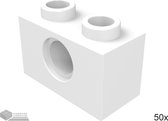 LEGO 3700 Wit 50 stuks