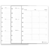 GreenBook - Agenda page pack - A4 - Effaçable