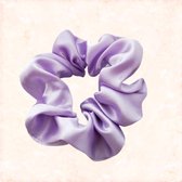 Jobo By JET - Scrunchie - Paars - Purple- Satijn - Color it up