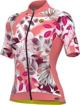 Ale Dames Fietsshirt Korte Mouwen PRS Garden - Wit - XXL - Valt klein