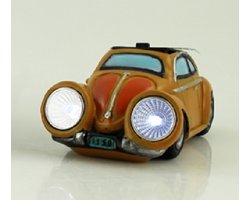 Deze stoere VW Kever/Beetle hoort een mooie plaats te krijgen in huis! Niet alleen autoliefhebbers, maar iedereen valt voor deze opvallende Poly-Solarauto! Het is altijd genieten van deze auto, want hij rijdt nooit weg! Voor uzelf of Bestel Een Kado