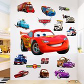 Muursticker Cars - Kinderkamer - Jongenskamer - meisjeskamer - Muurdecoratie - Wandsticker - Sticker Voor Kinderen 80×120CM 1