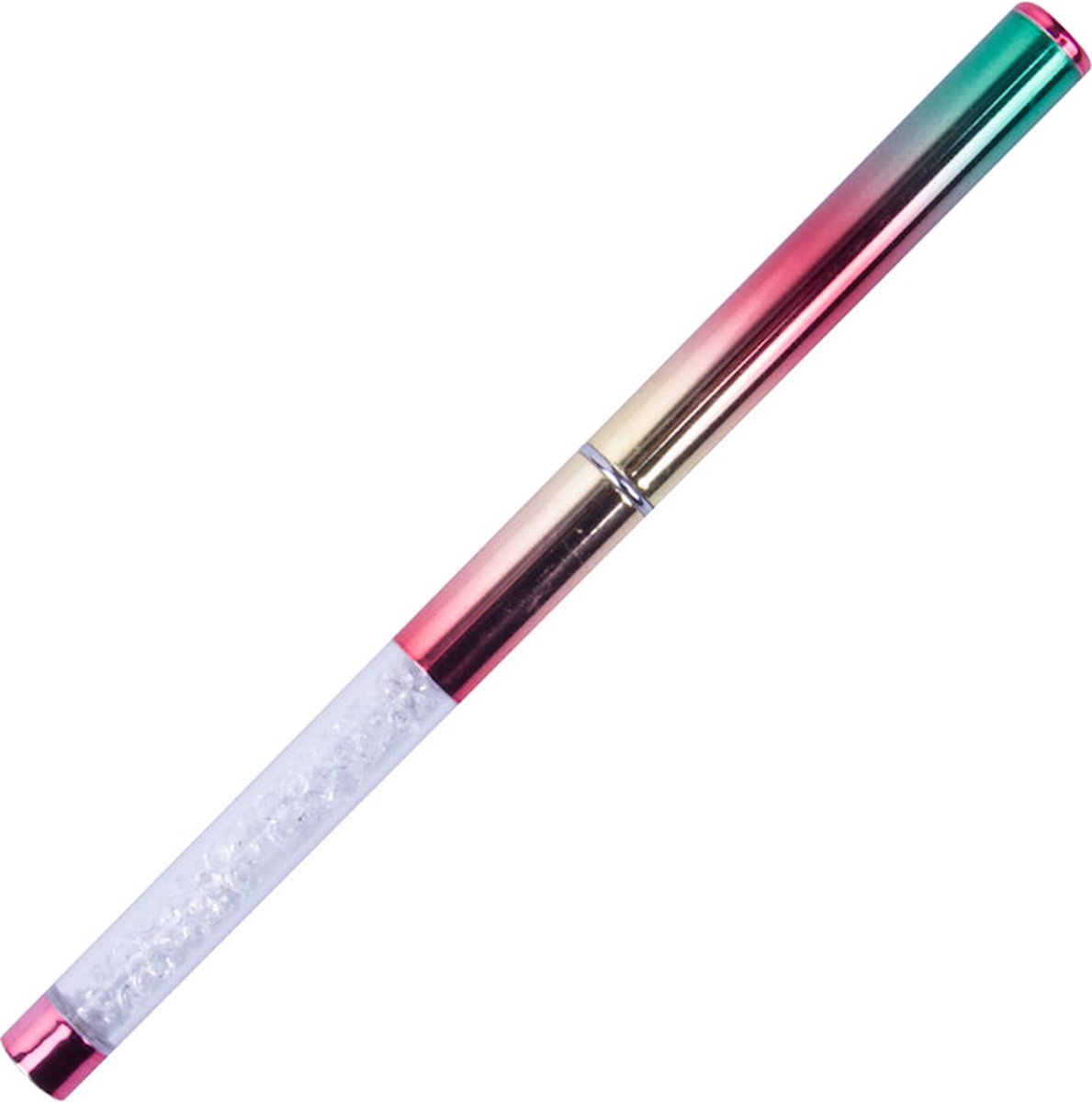 DRM Siliconen Nail Dust Brush Met Zirkonia`s Voor Nageldecoratie #1